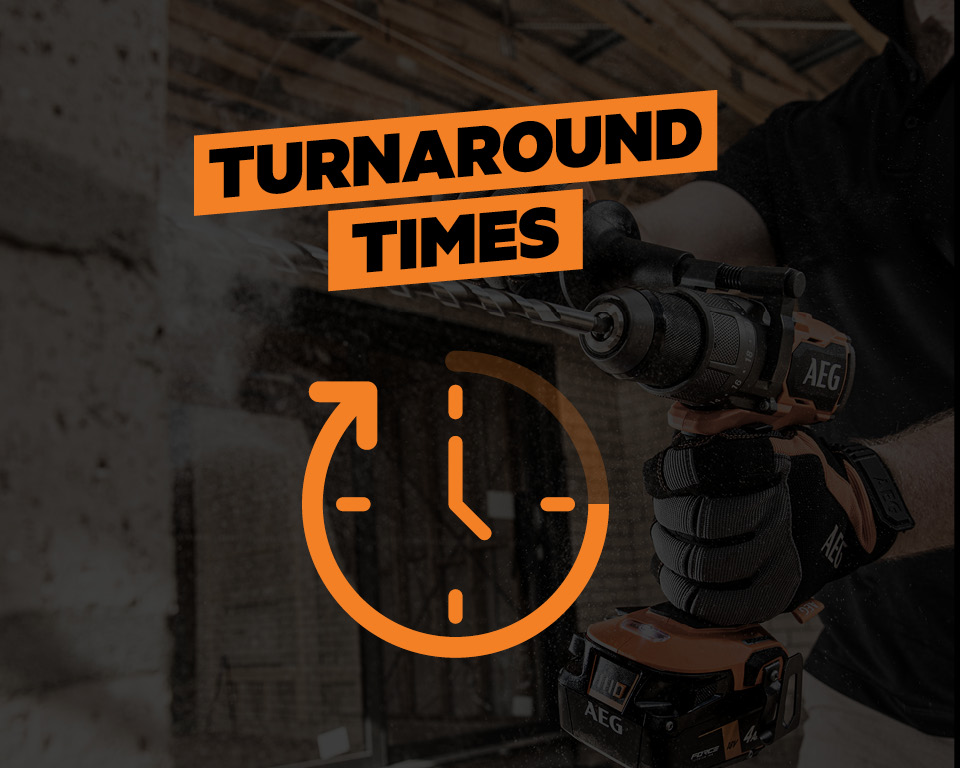 Turnaround times
